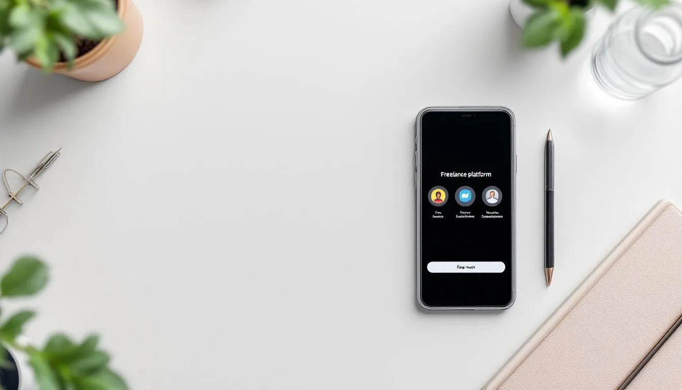 Rester connecté avec la communauté freelance via des applications mobiles.
