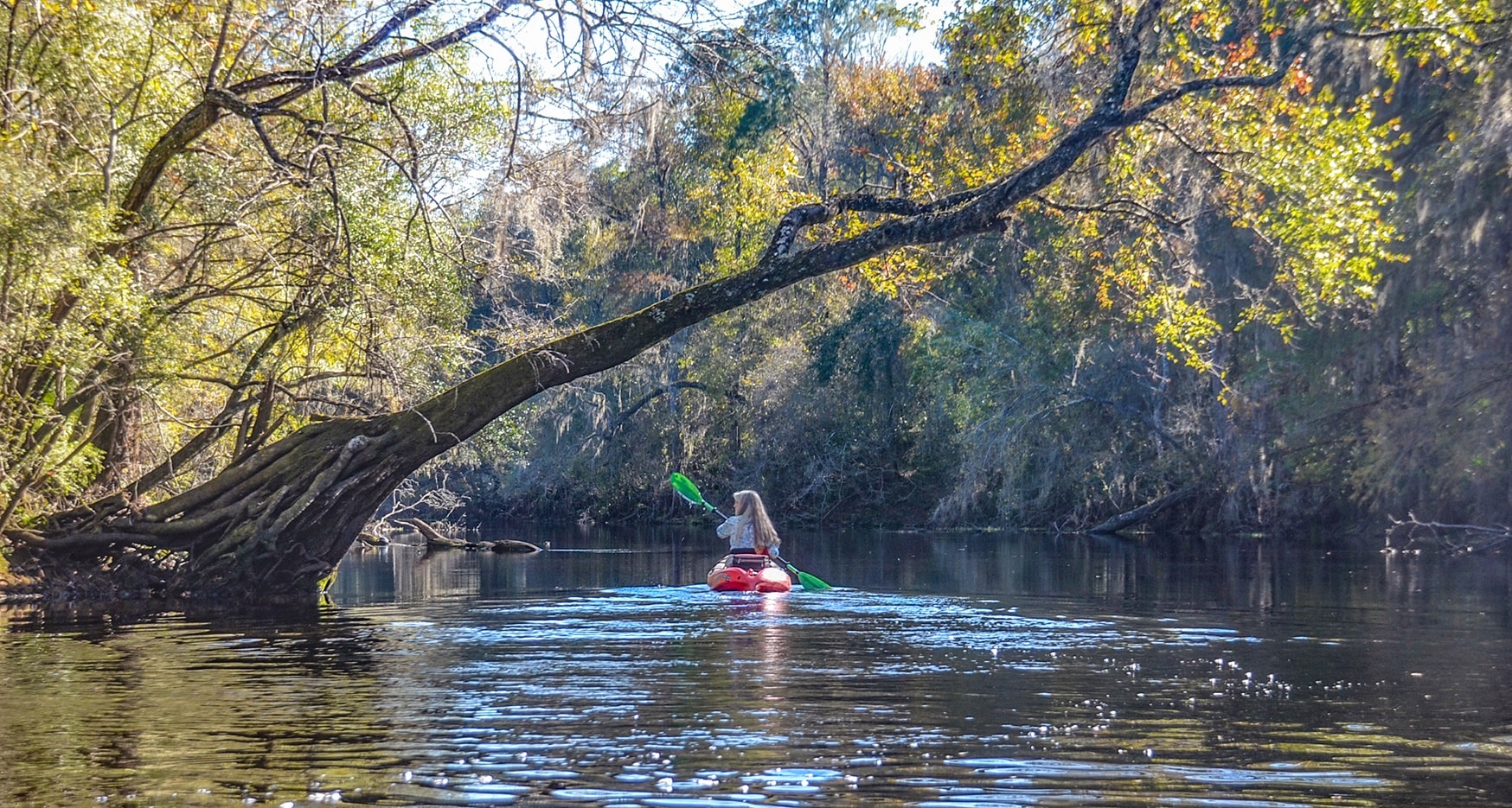 Kayaking Santa Fe River