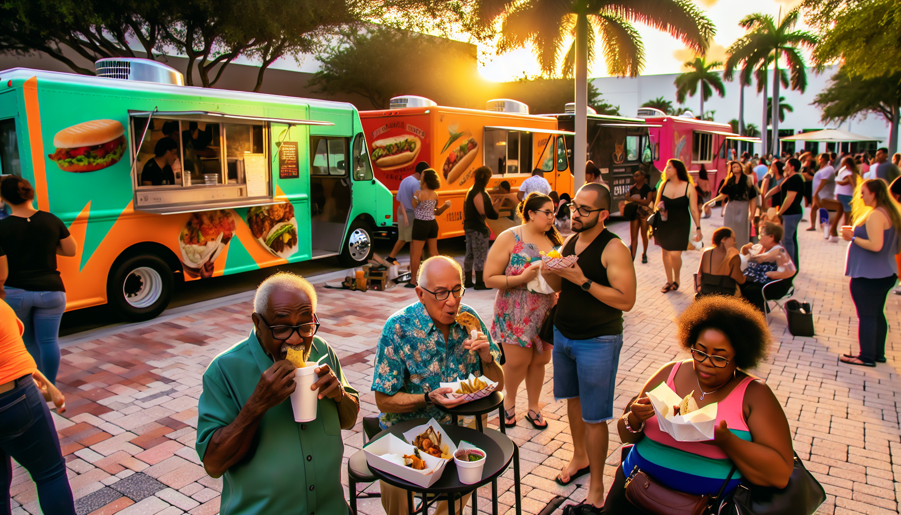 Exciting food truck event in Fort Lauderdale