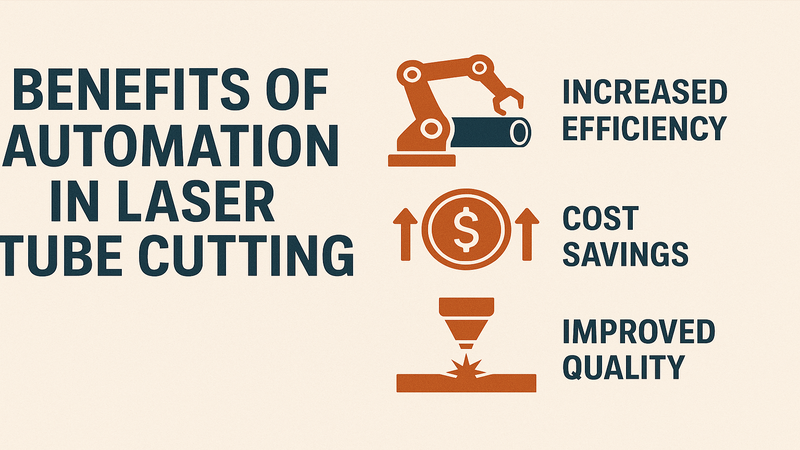Benefits of automation in tube laser cutting
