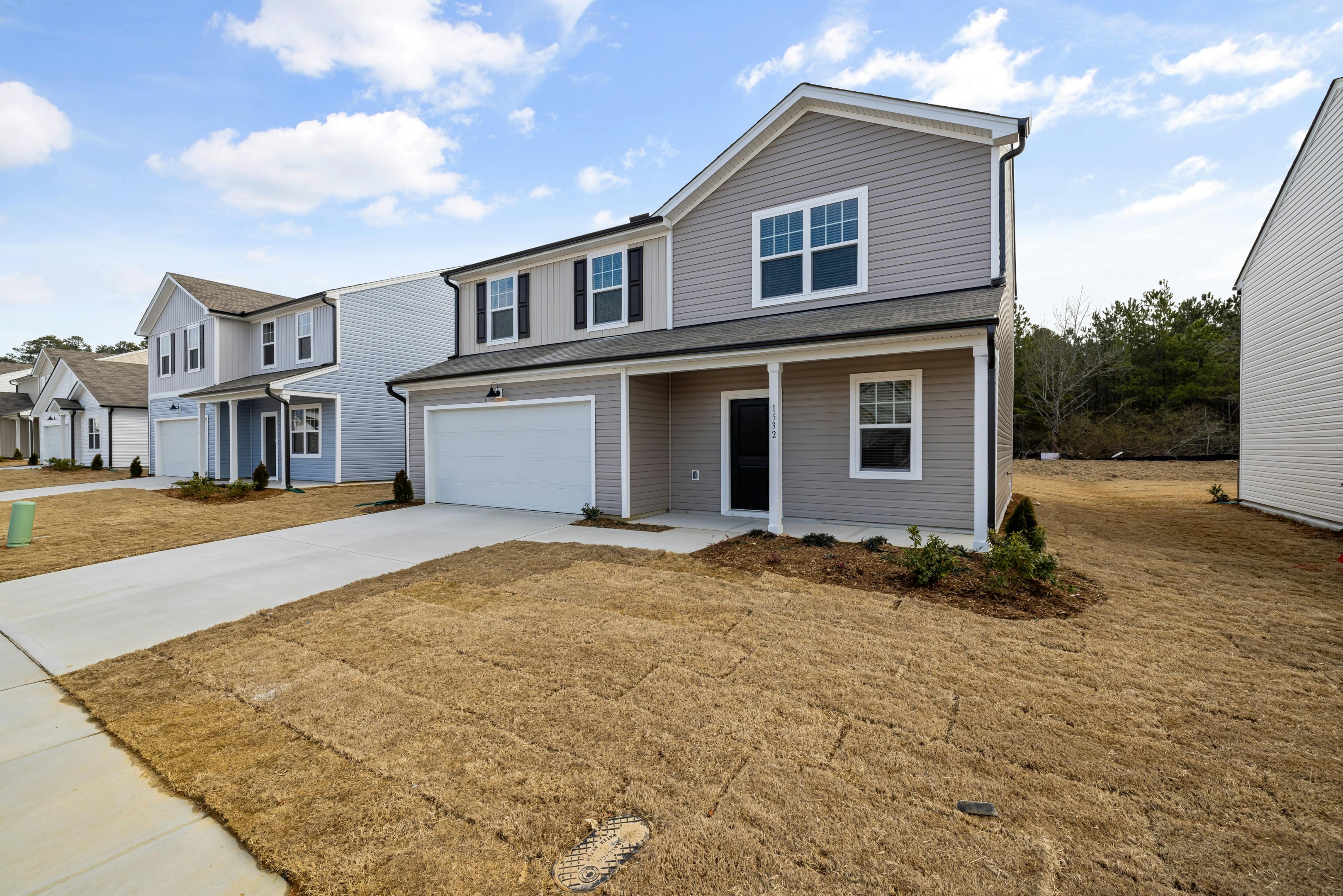 Single family houses that are part of an affordable housing program.