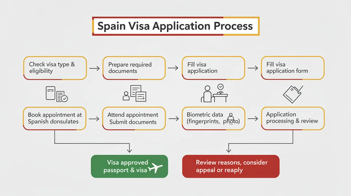 How to move to Spain from the UK complete Spain Visa Application Process