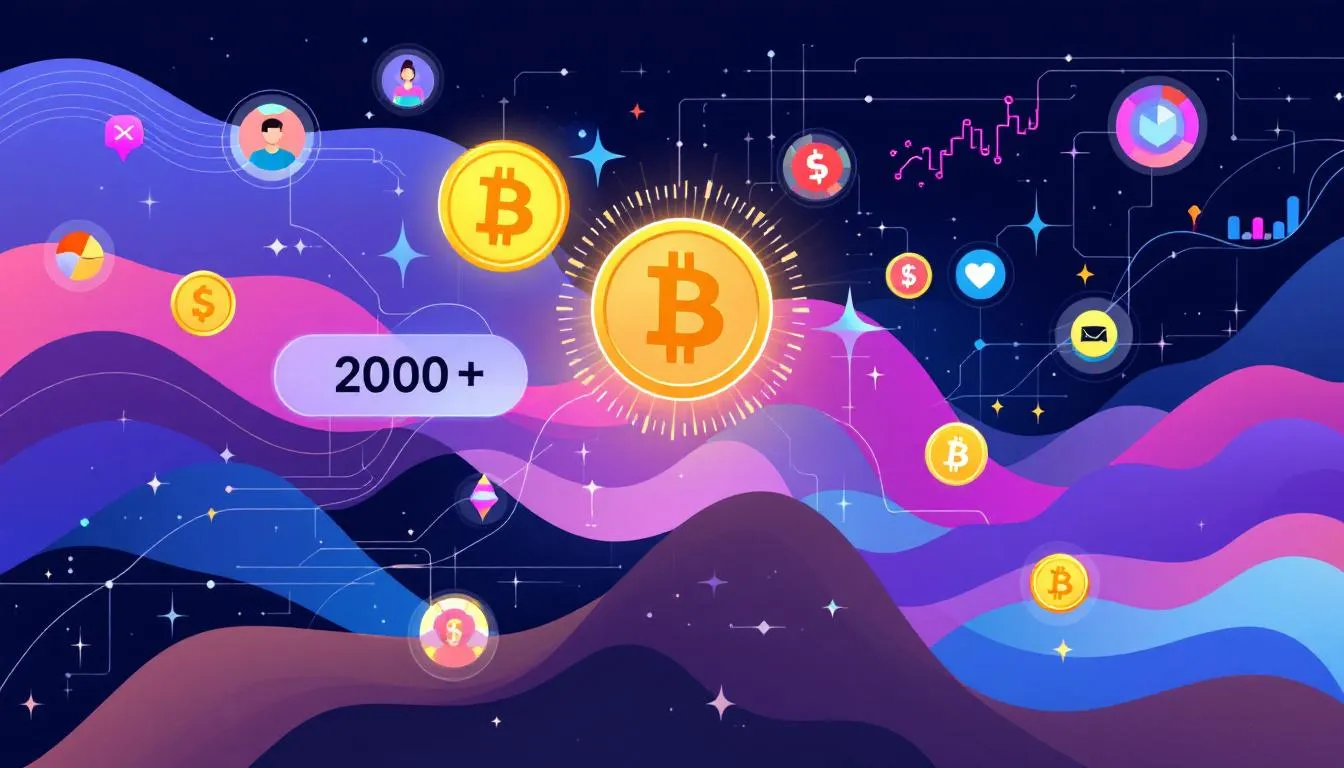 Future trends in nonprofit giving, showcasing cryptocurrency donations and innovative funding methods.