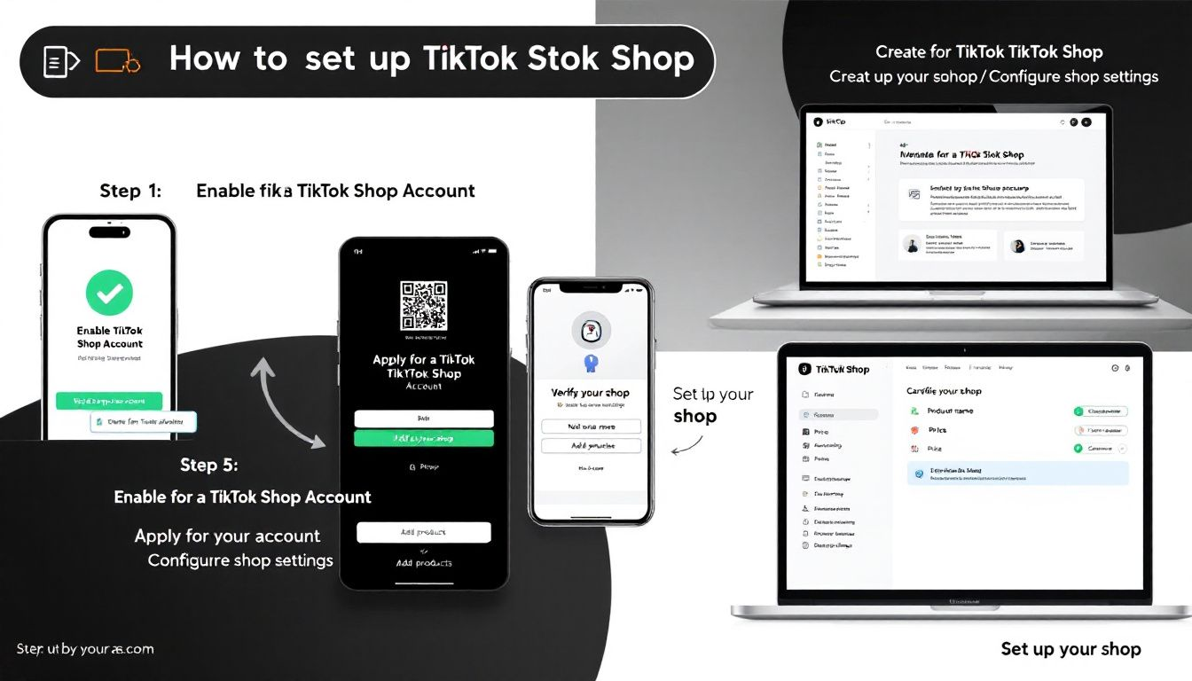 An overview of how to set up TikTok Shop.