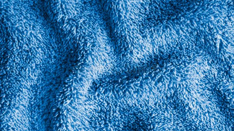 Close-up of a microfiber towel