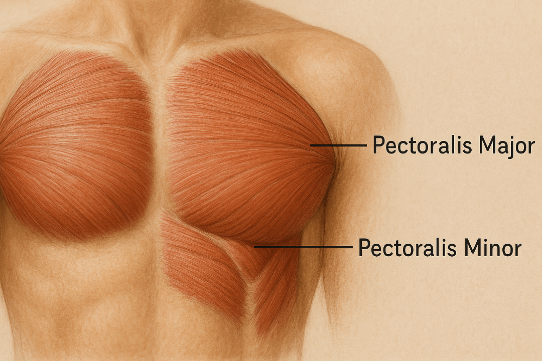 Image showing Pectoralis major and minor muscles