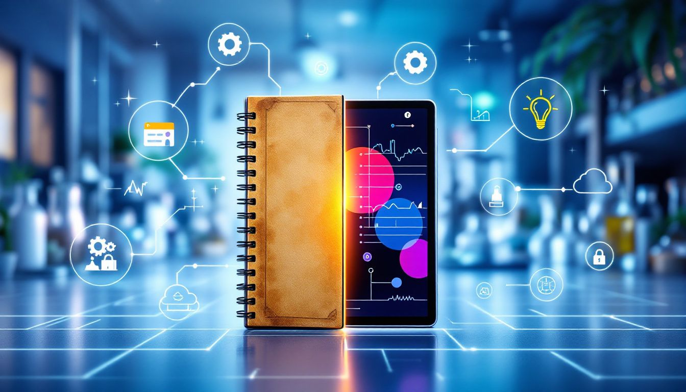 Exploring Electronic Lab Notebooks (ELNs) in laboratory settings.