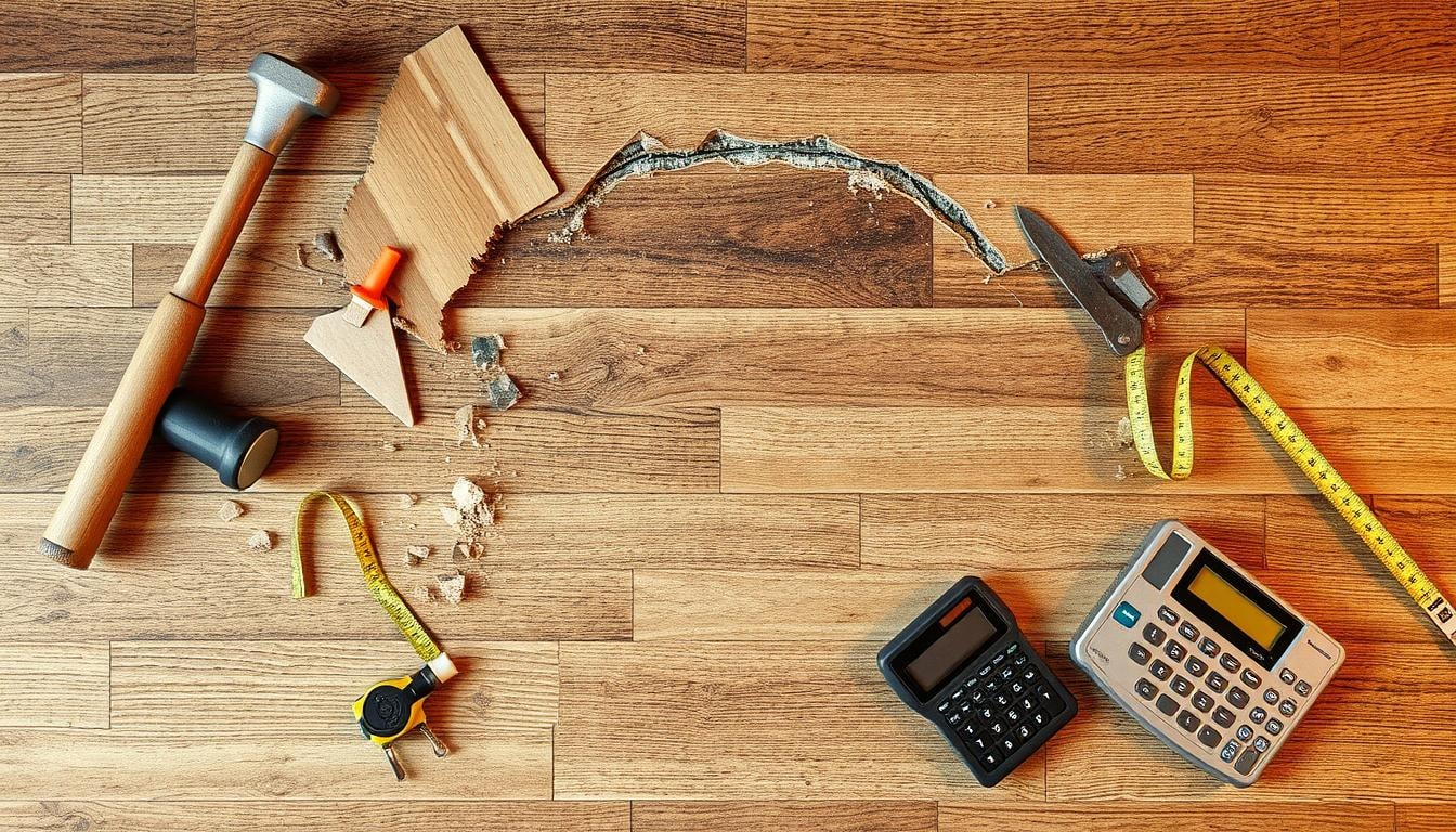 laminate floor repair cost