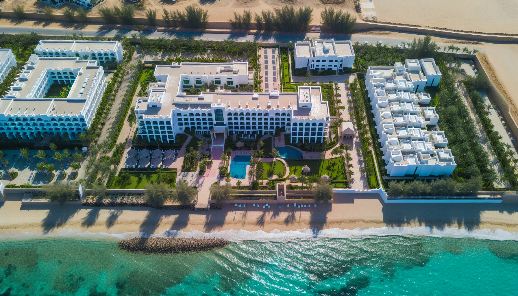 Luxurious oceanfront setting of Marriott Fort Lauderdale Harbor Beach Resort & Spa