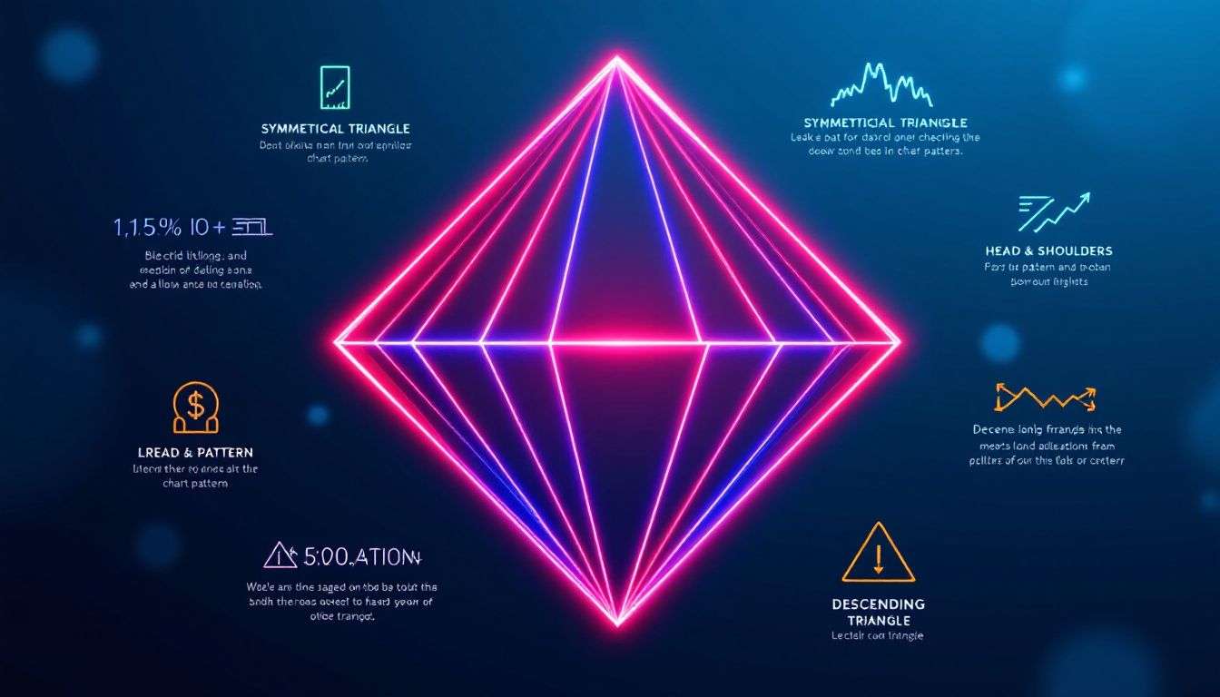 Comparison of diamond patterns with other chart patterns.