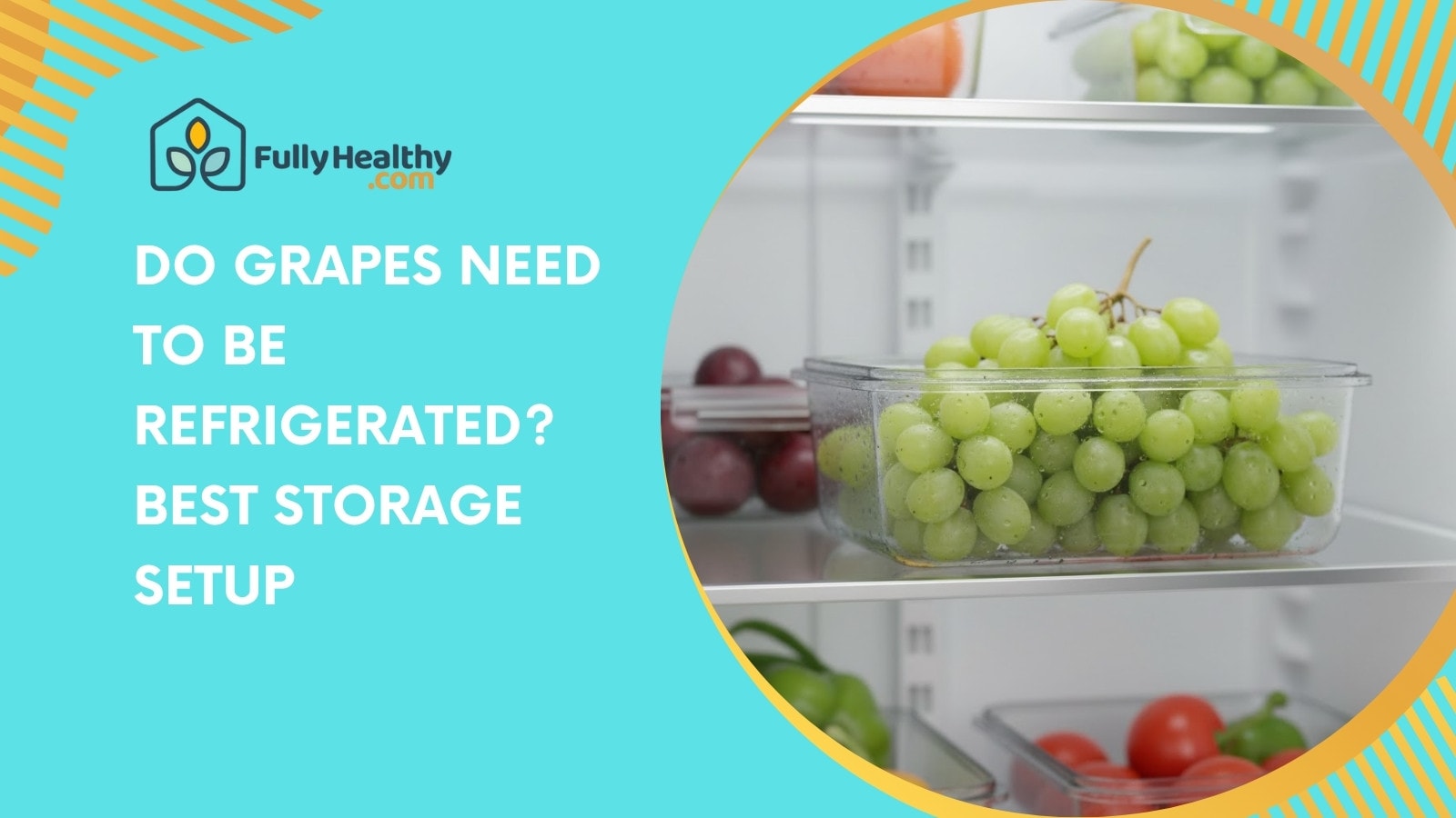 Do Grapes Need to Be Refrigerated? Best Storage Setup
