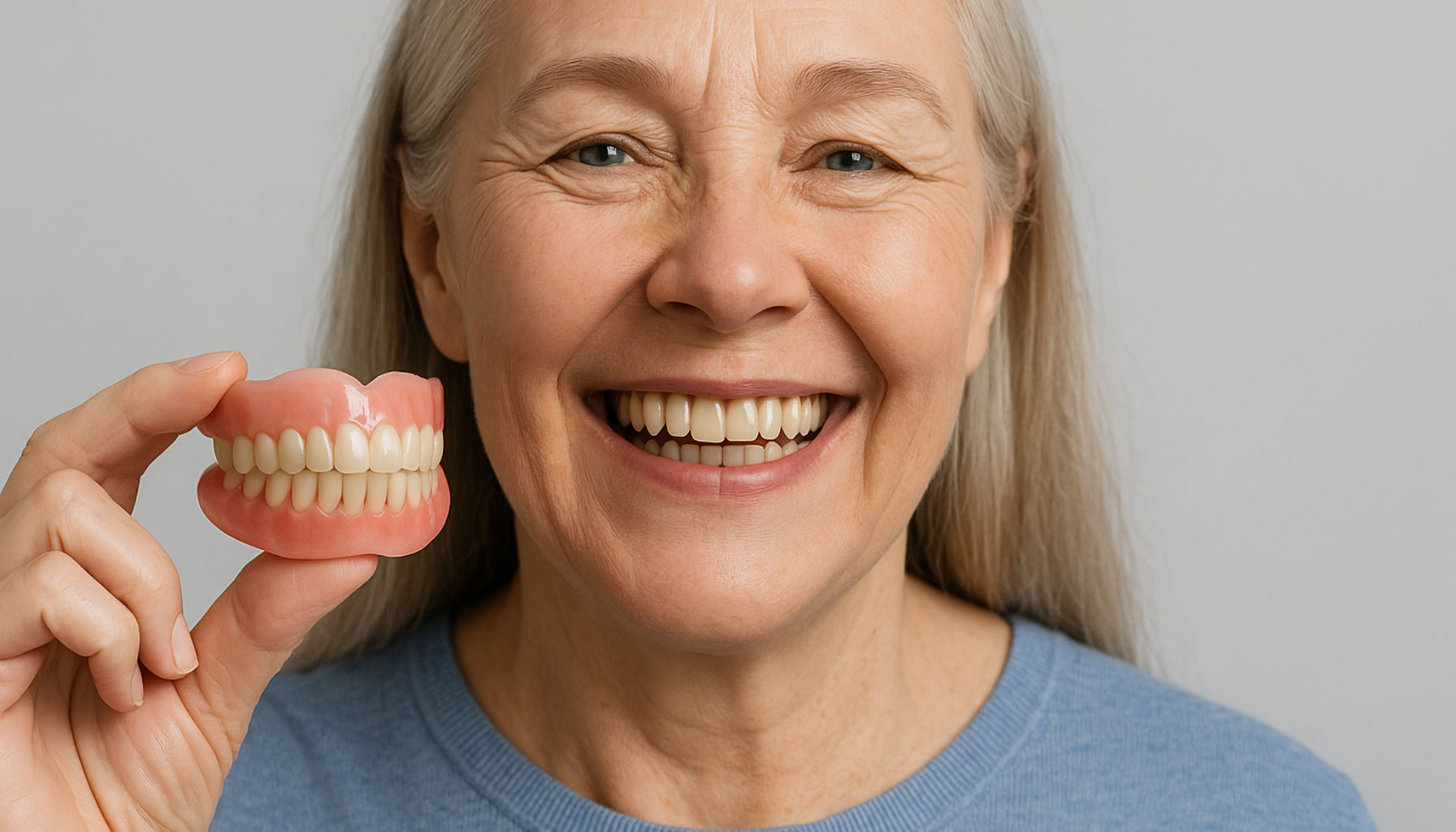 Falske tenner som ser ekte ut – Slik får du smilet tilbake Falske tenner som ser ekte ut – Slik får du smilet tilbake