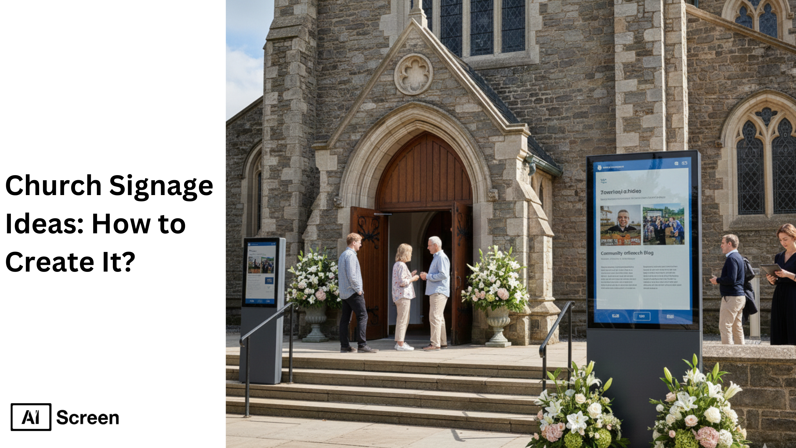 How Can You Create Effective Church Signage Ideas? 1 church signage ideas computer morning tear log world example