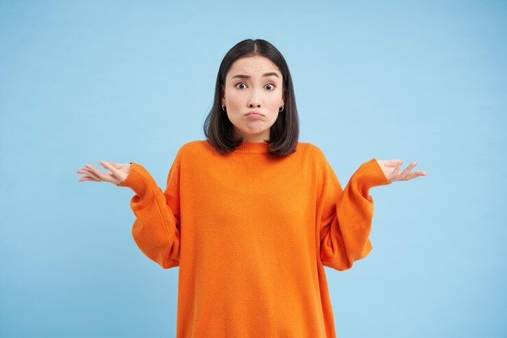 Woman posing a what gesture