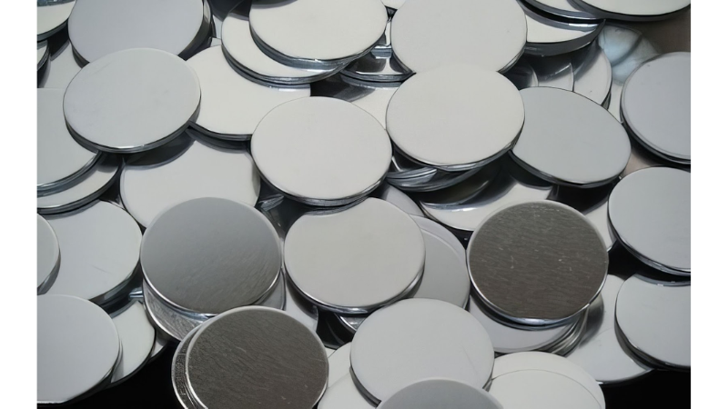 Metal Discs Cut and Polished 