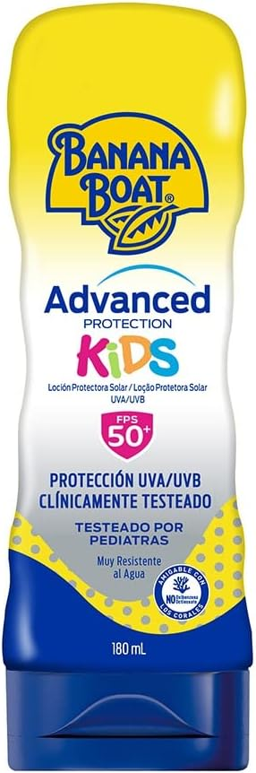 Protetor solar infantil Banana Boat Kids Sport. Fonte da imagem: site oficial da marca. 