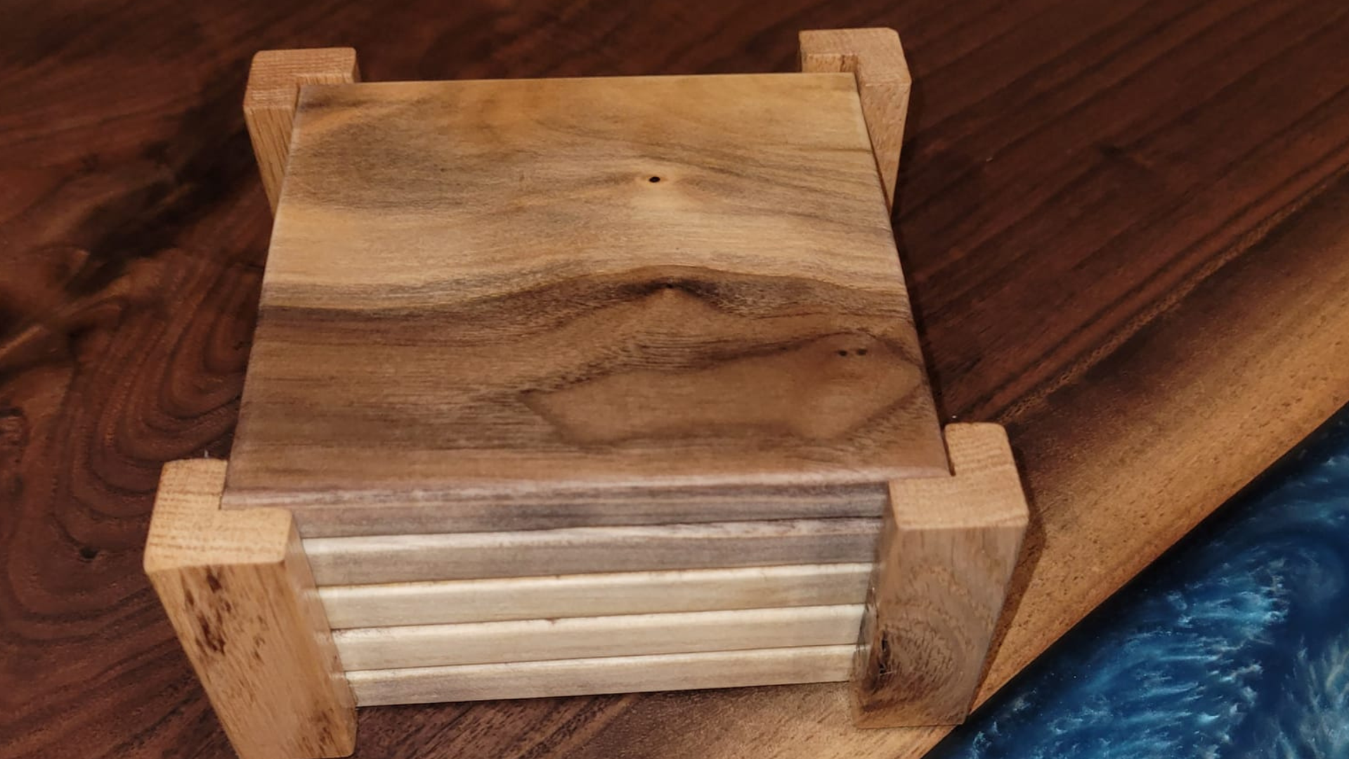 A stack of drink coasters.