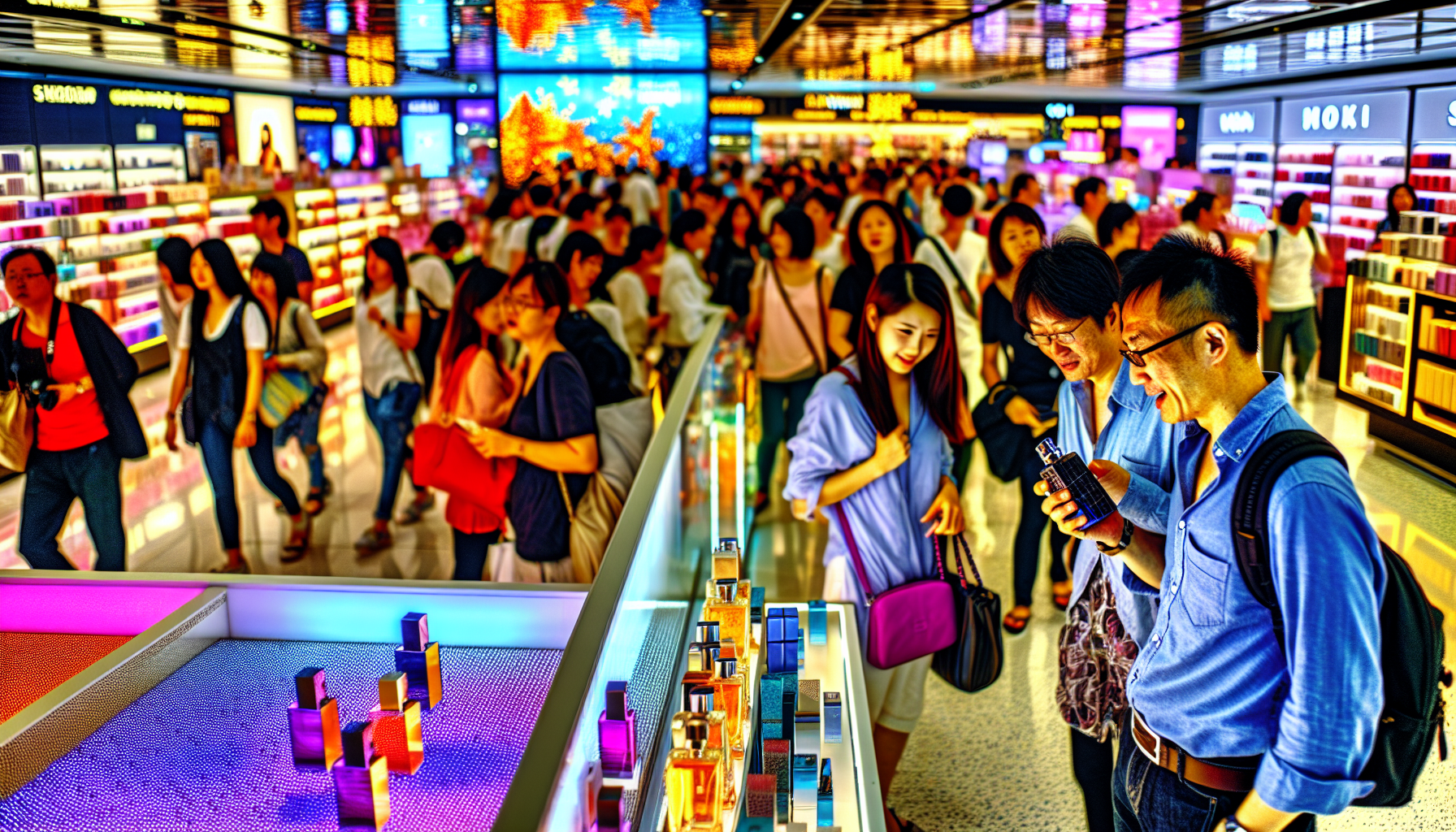 Duty-free shopping at Terminal 4