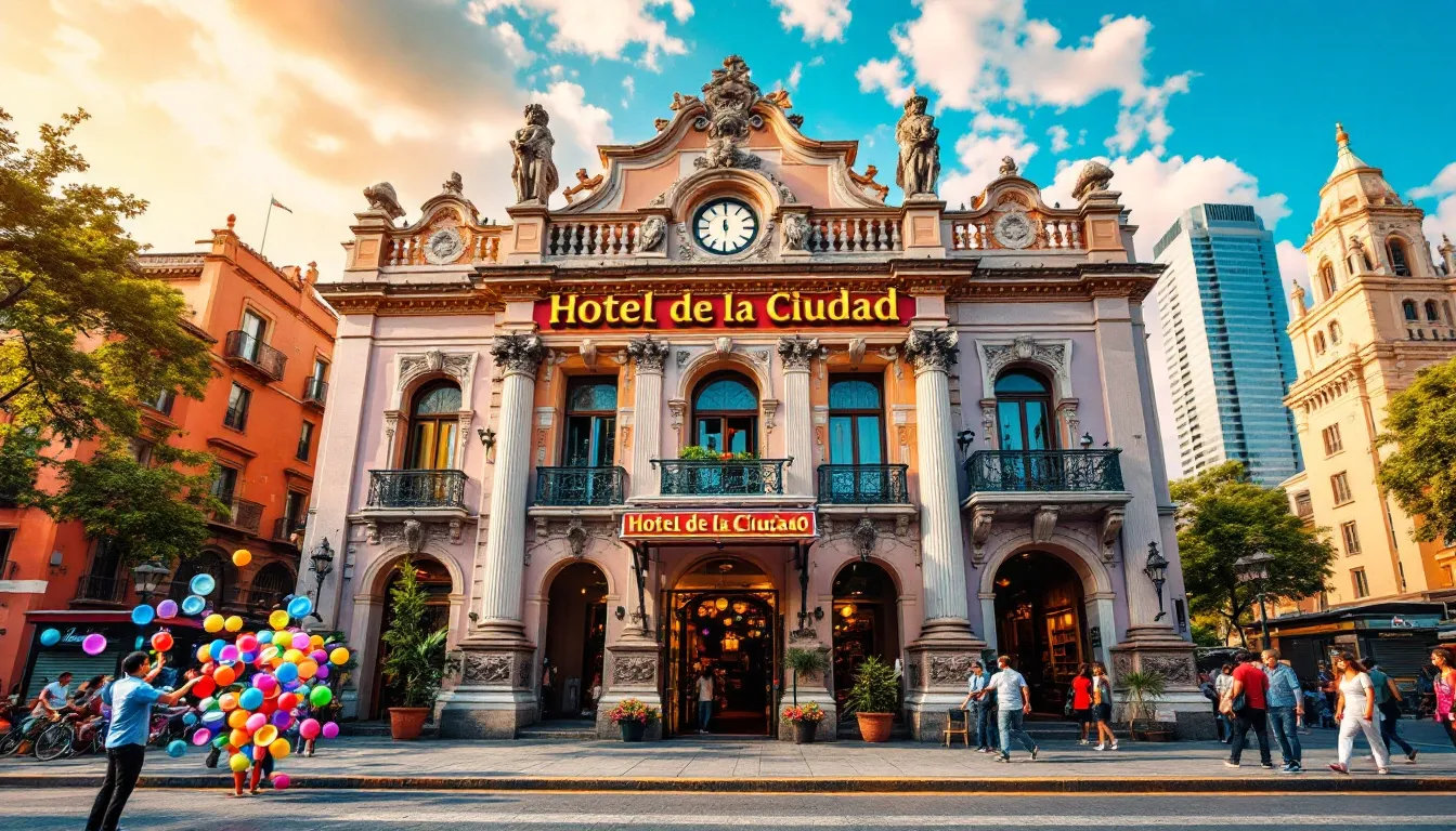 Hoteles destacados cerca del Zócalo en la Ciudad de México.