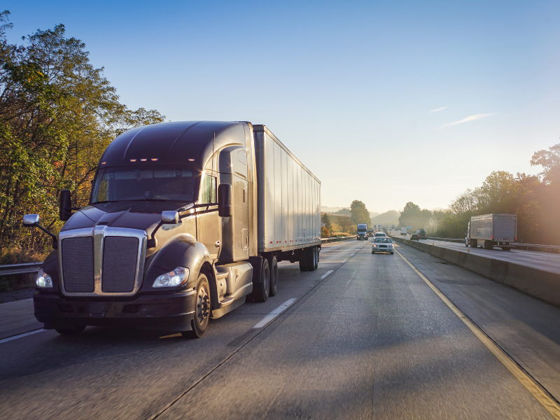 Image showing an 18-wheeler truck. 