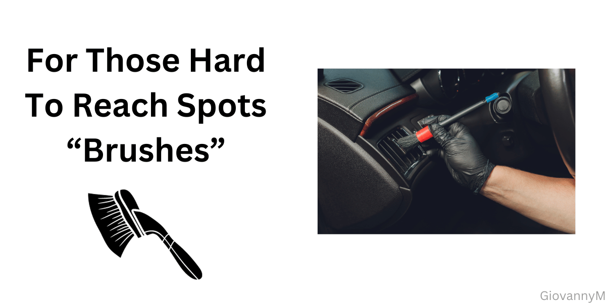 Wheel brush/Vent brush/ even Tire brush you name it.