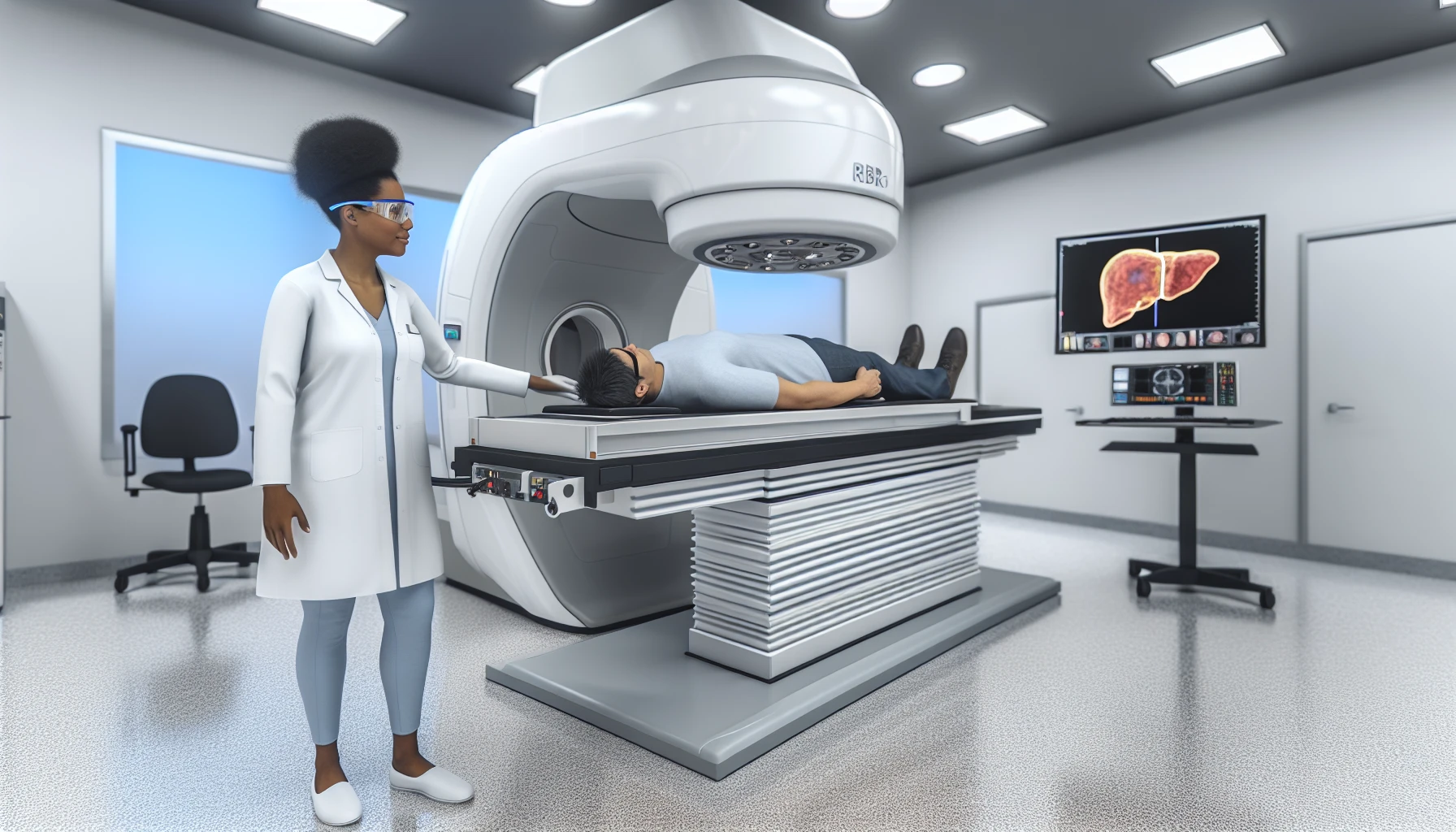 Photo of radiation therapy for liver metastases