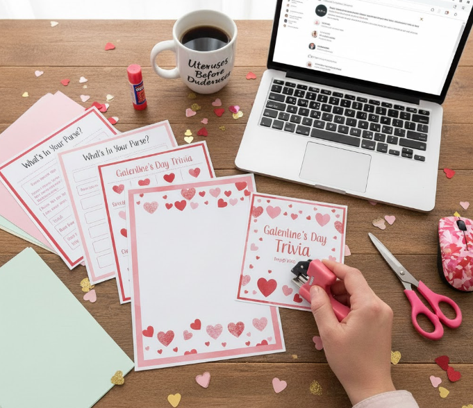 Tips for downloading, printing, and customizing your games: