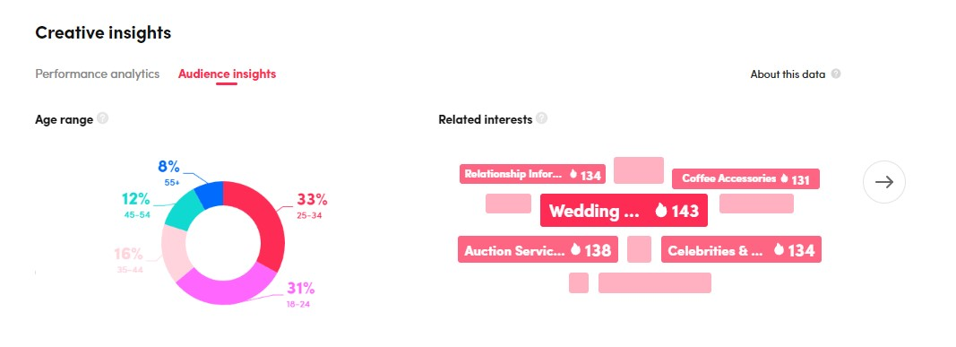 Audience Insights tab