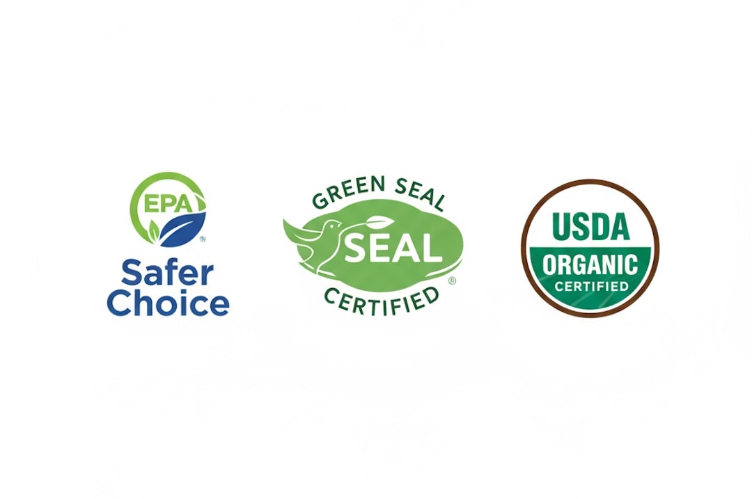 natural detergent certificates