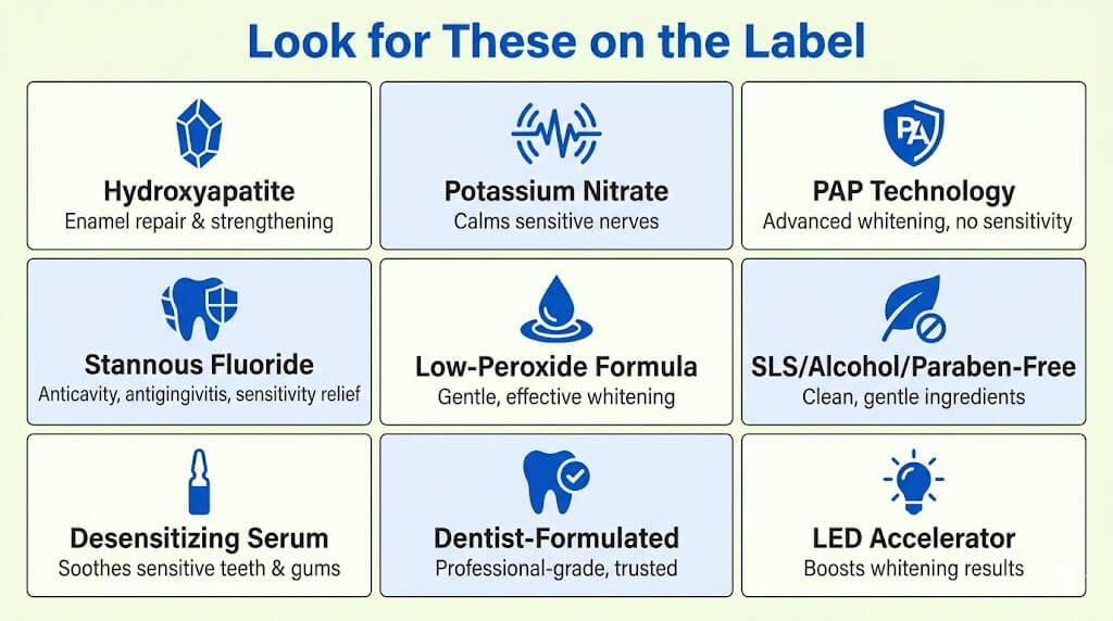What to Look for in Whitening Kits for Sensitive Teeth
