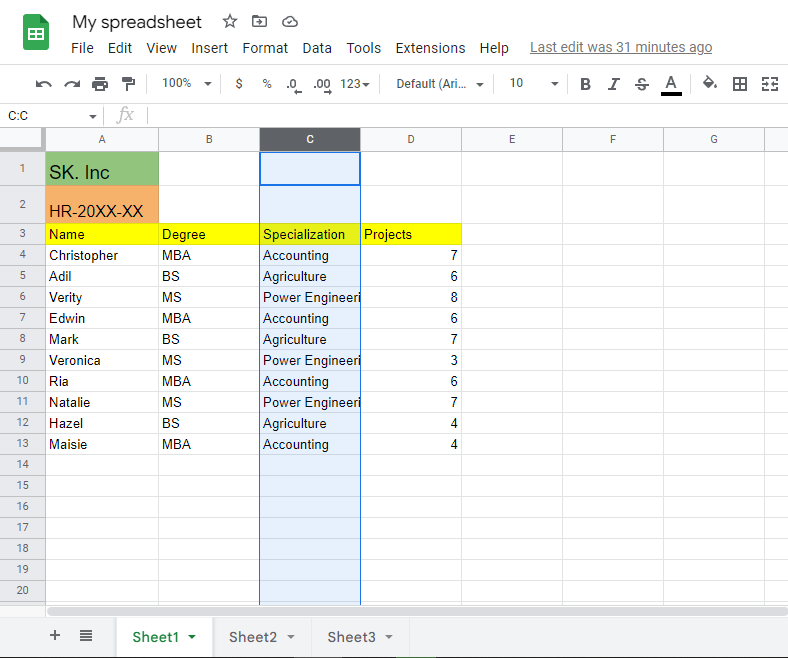 Countifs formula/count function in Google Sheets can also be used only one data range.