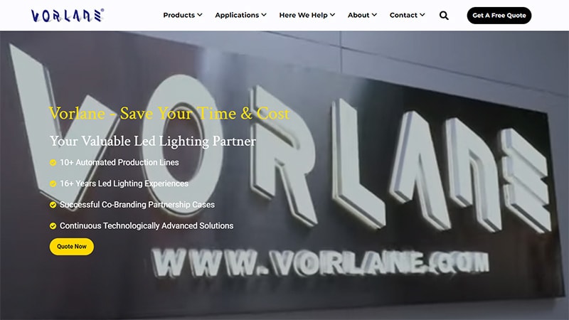 Home Page for Vorlane