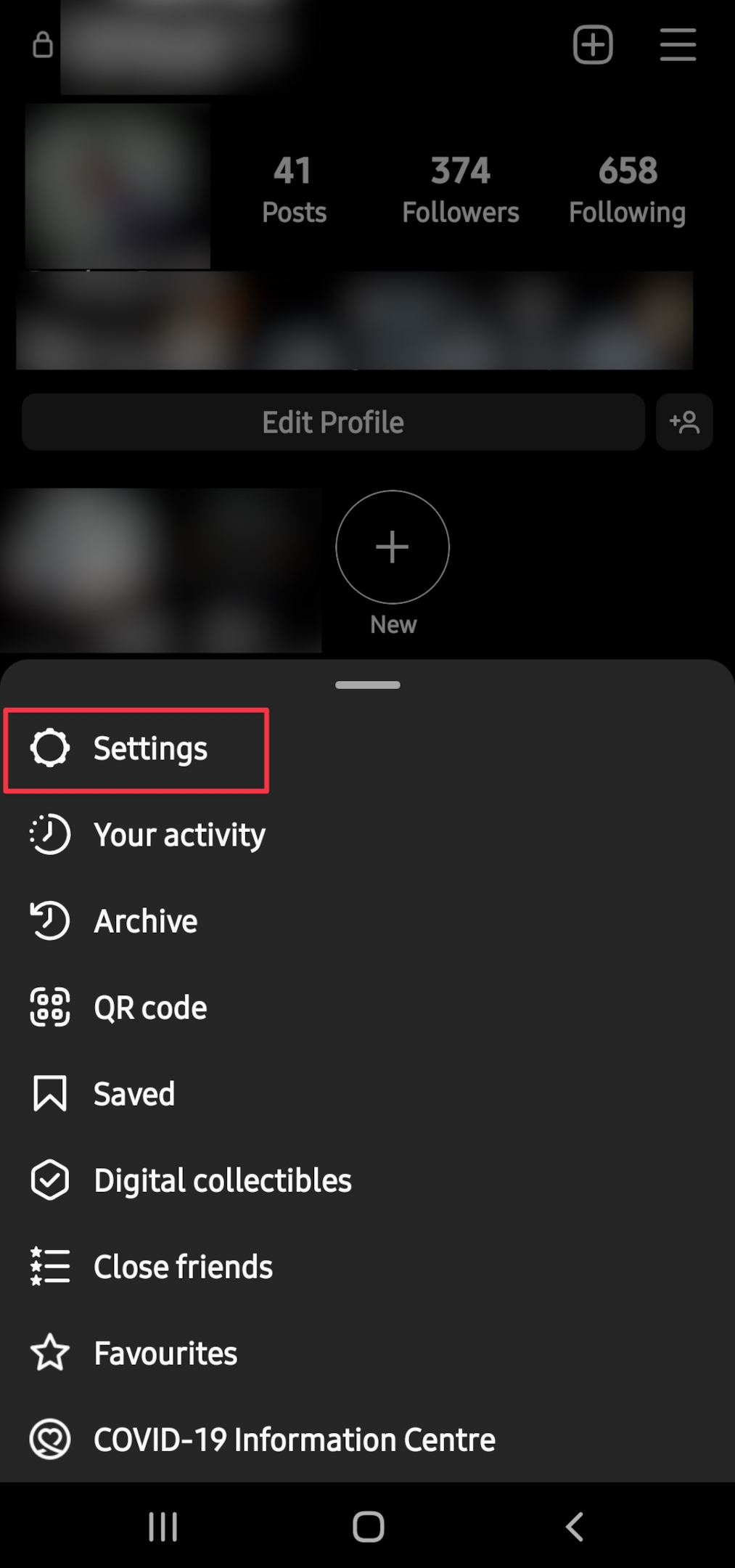 Remote.tools shows how to find the settings menu to edit the account type
