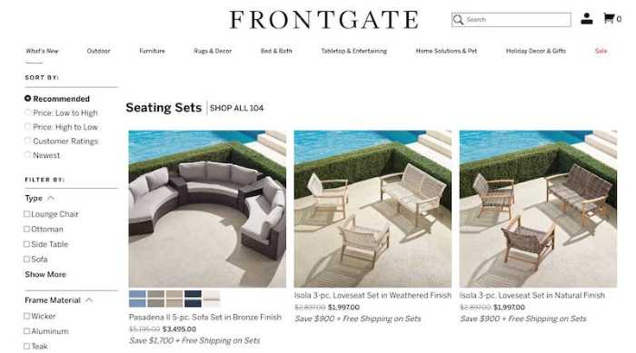 Front Gate Outdoor Furniture
