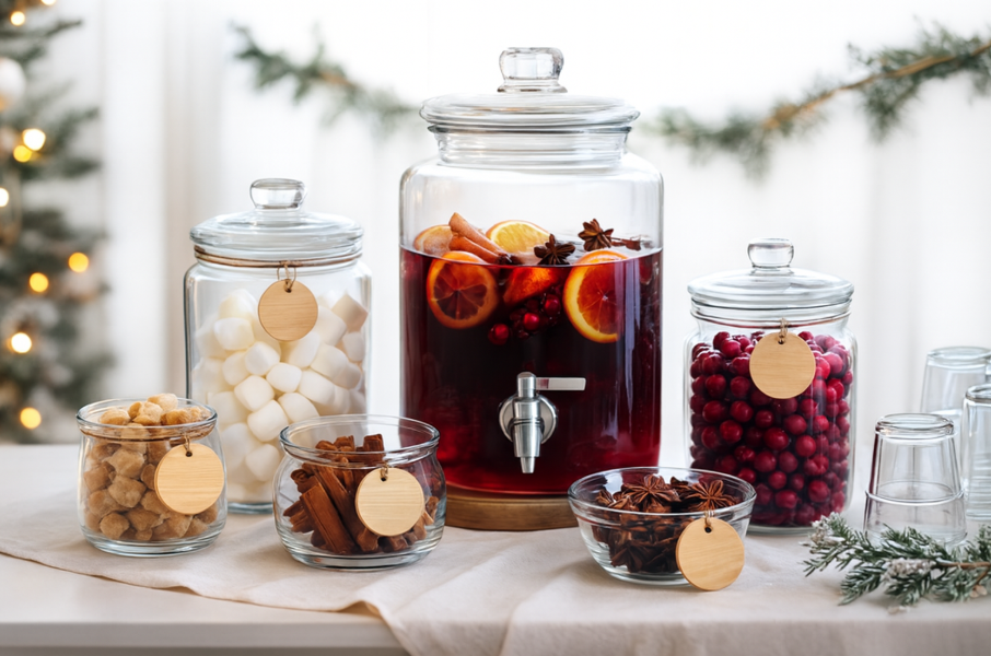Create a Simple DIY Solstice Drink Station