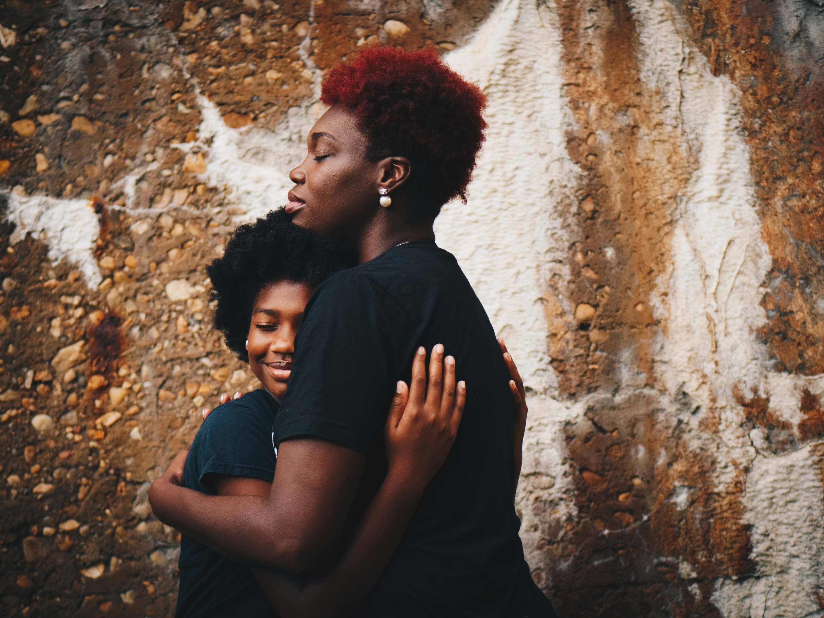 Mother with adolescent daughter