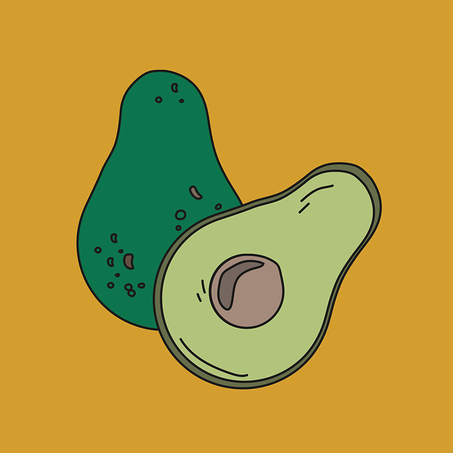 avocado, slice, heal