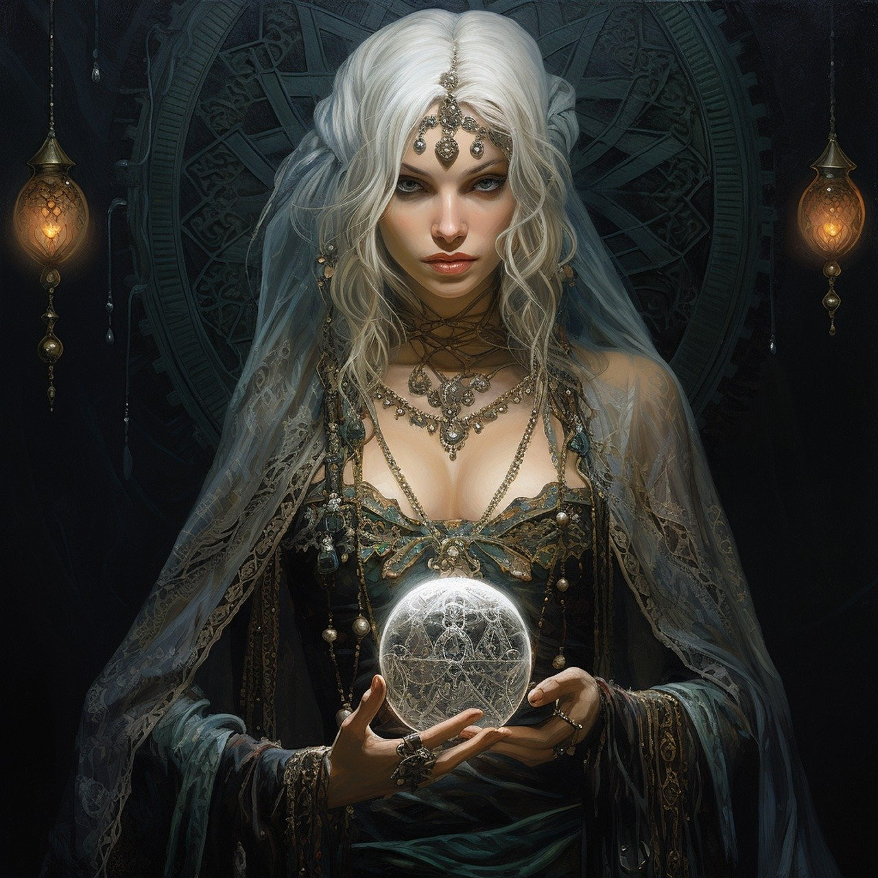 fortune teller, tarot card reader