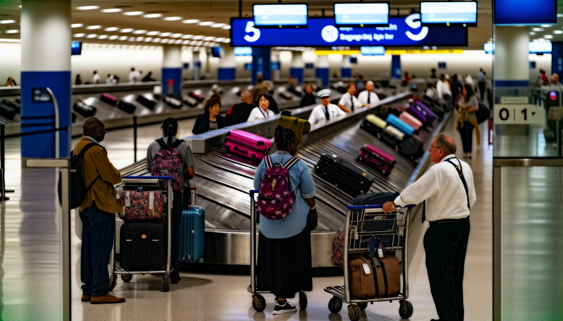 Baggage services at JFK Airport