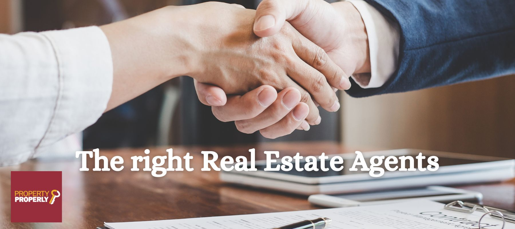 The right real estate agent
