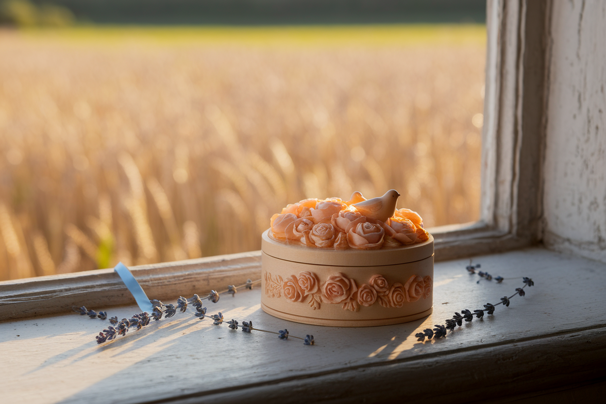 The image features a collection of sentimental keepsakes designed to celebrate motherhood, including beautifully crafted items that evoke cherished moments and healing memories for new mums. These treasures serve as heartfelt gifts that honor the journey of motherhood and the love shared between mothers and their children.