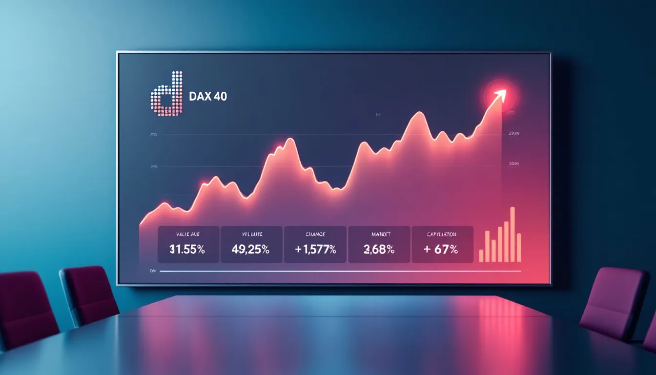 An overview of the DAX 40 index, showcasing its significance in the German stock market.
