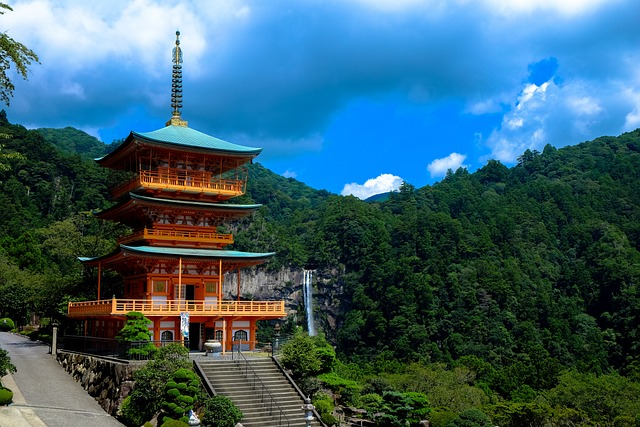 temple, pagoda, japanese