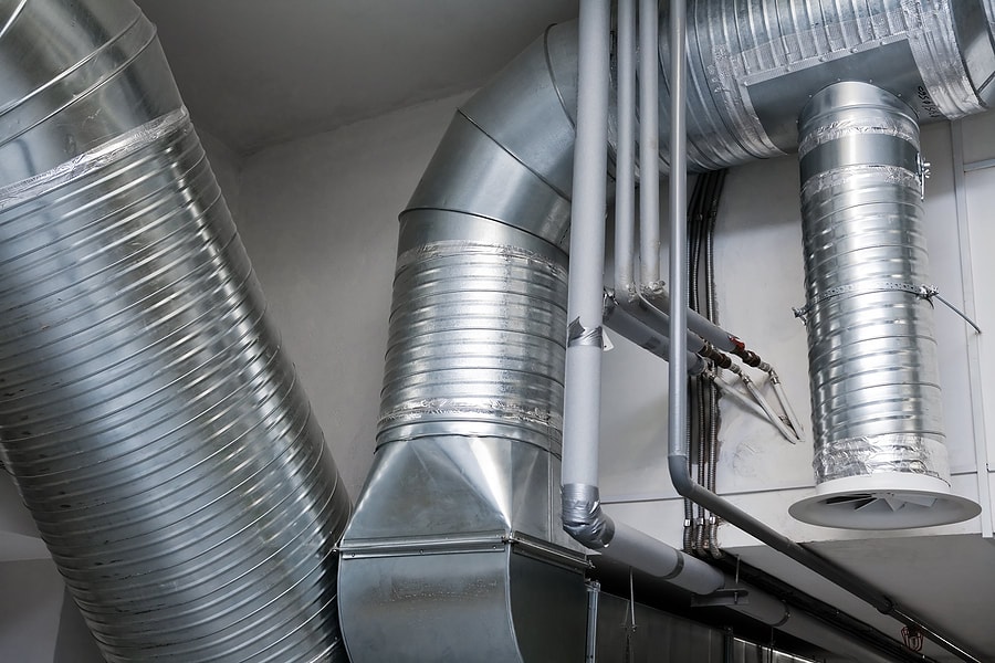 replacing ductwork to install ductwork at a business in phoenix