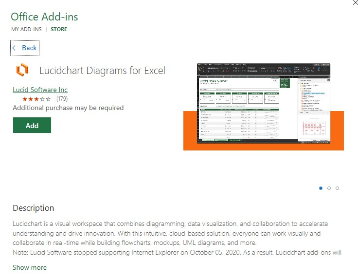 Excel add ins - Lucidchart