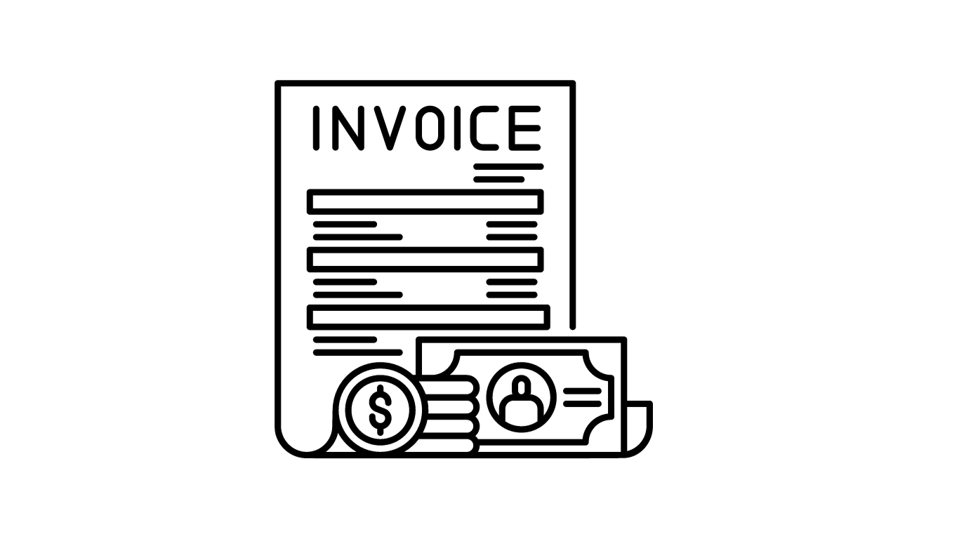 Invoice OCR API: An illustartion of an invoice