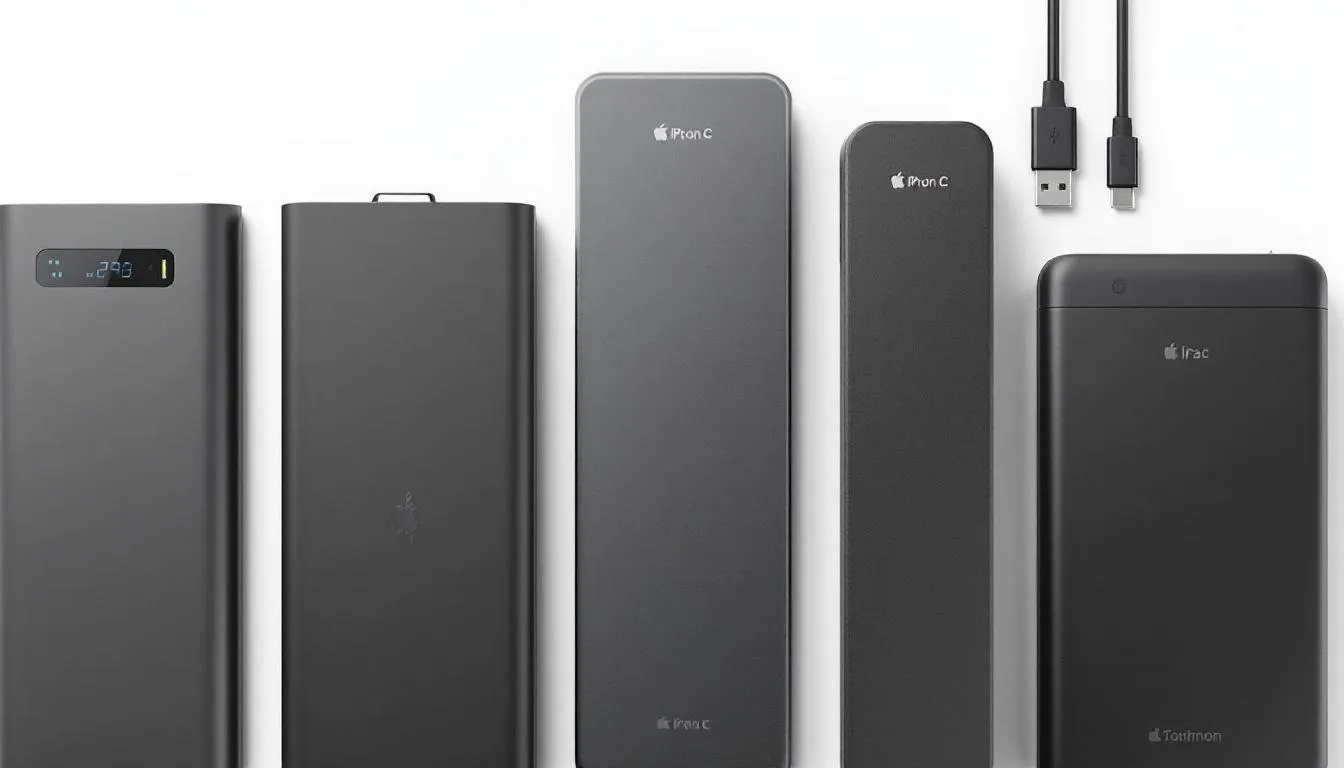 Ladegeräte und Powerbanks für iPads, die eine flexible Nutzung ermöglichen.