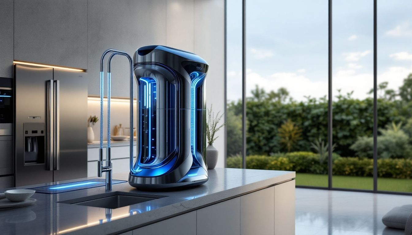 Overview of the Twin 20 Big Blue Whole Home Water Filter System.