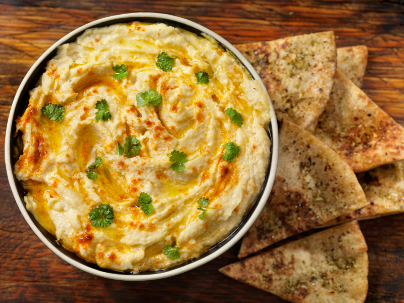 Tahini Dip with Pita Bread