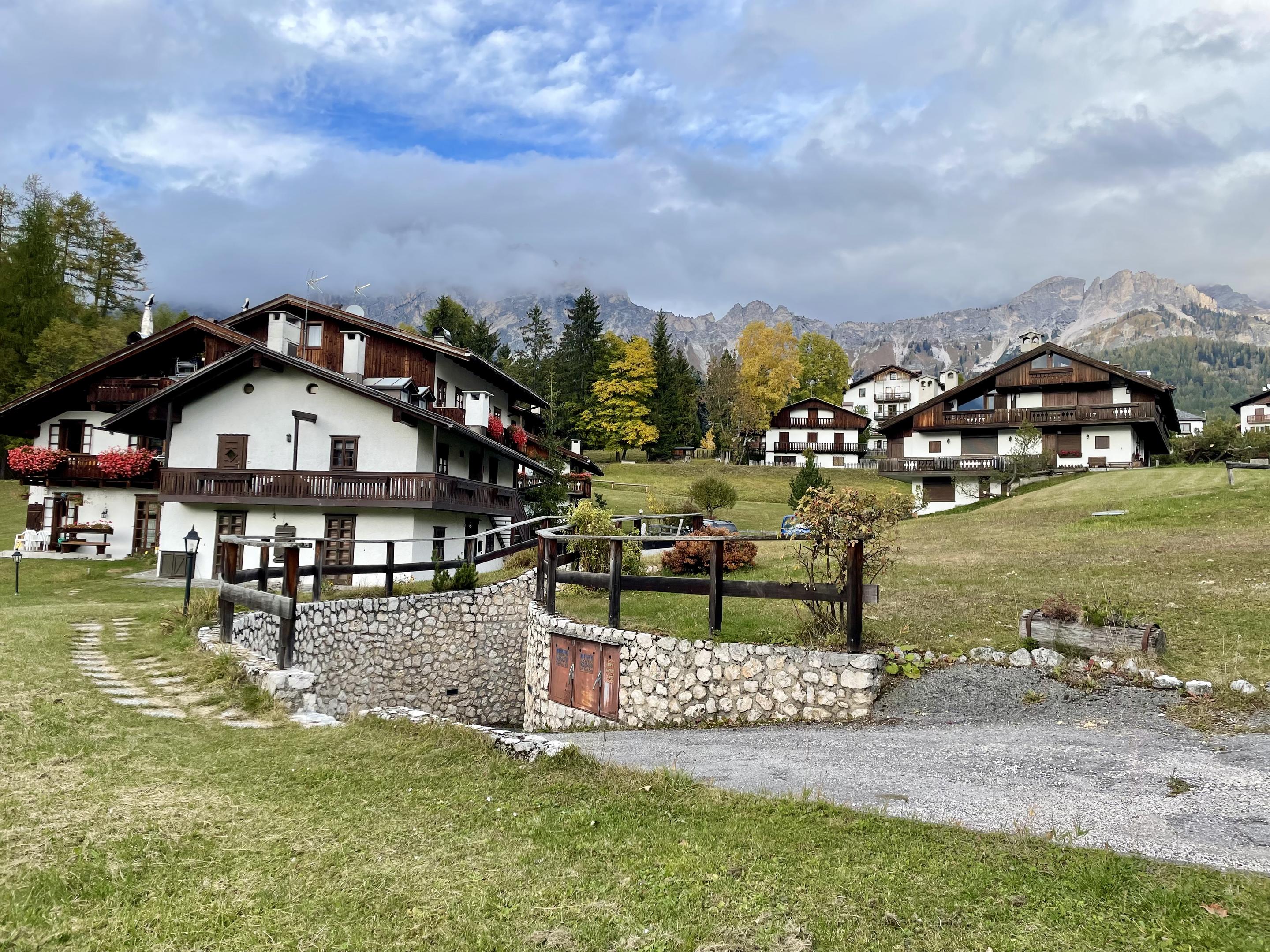 Chalets in Cortina d'Ampezzo, Italy